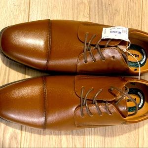 Nunn Bush Brown Dress Shoes Size 10 Wide Width